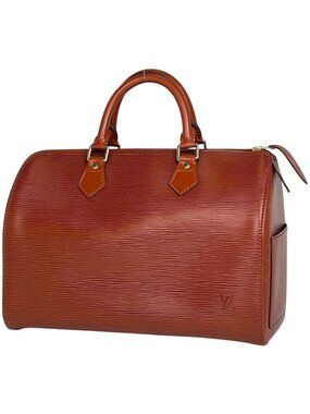 Louis Vuitton Speedy 30 Boston Bag Epi Kenya Brown